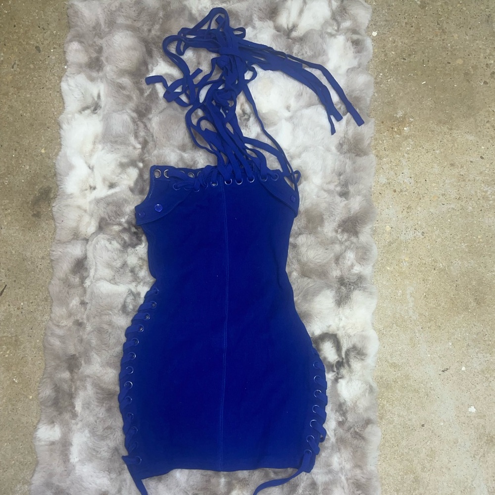 BBXBRAND DRESS - cobalt blue